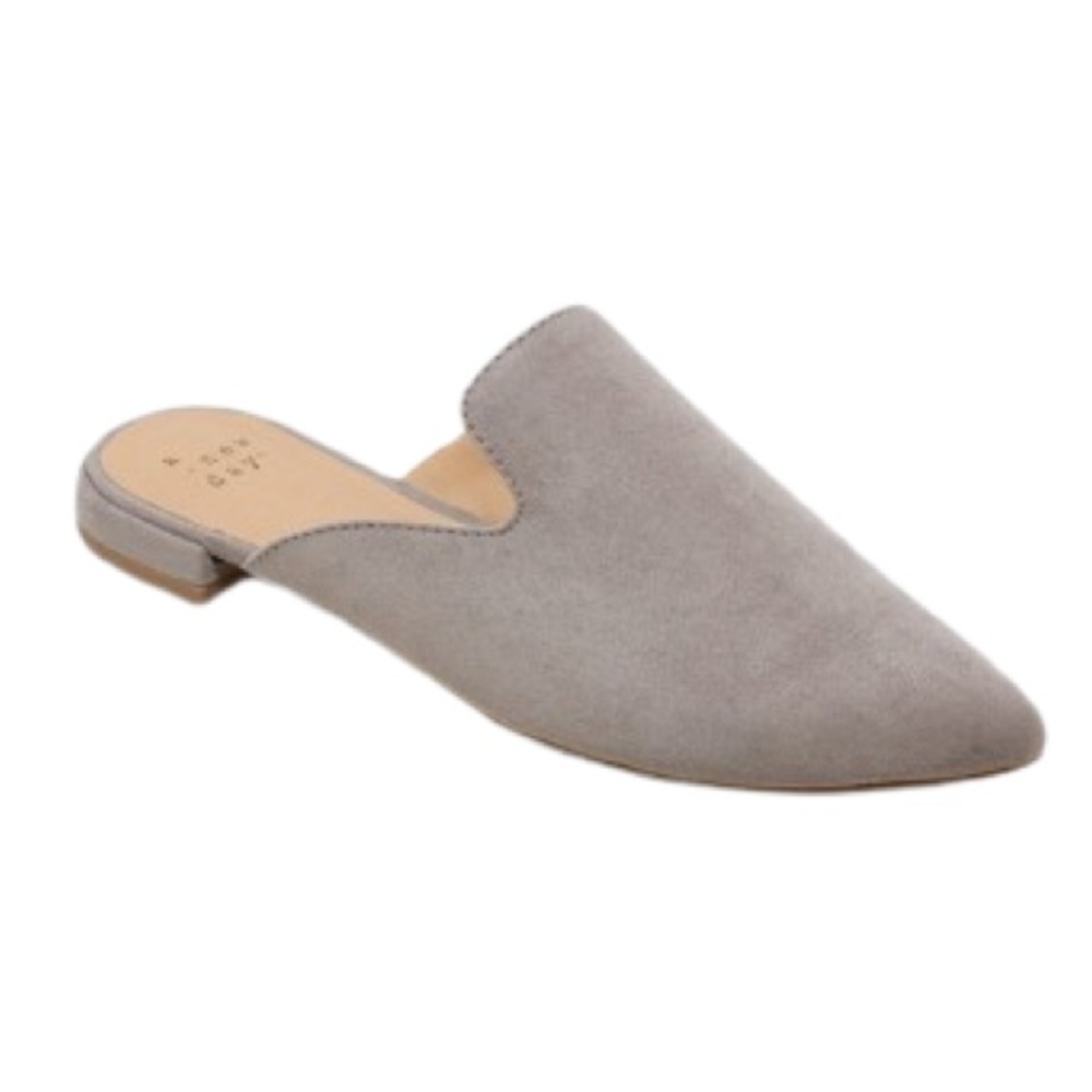 A New Day Velma Suede Pointed Toe Mule